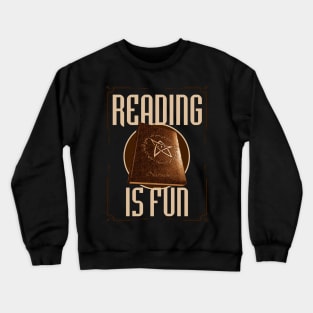 Necronomicon Reading is Fun Crewneck Sweatshirt